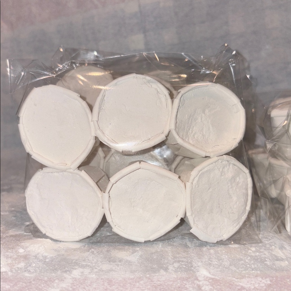 White Bath Bombs Set